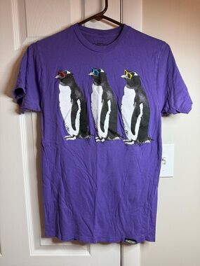 Deter Purple Penguin Tee